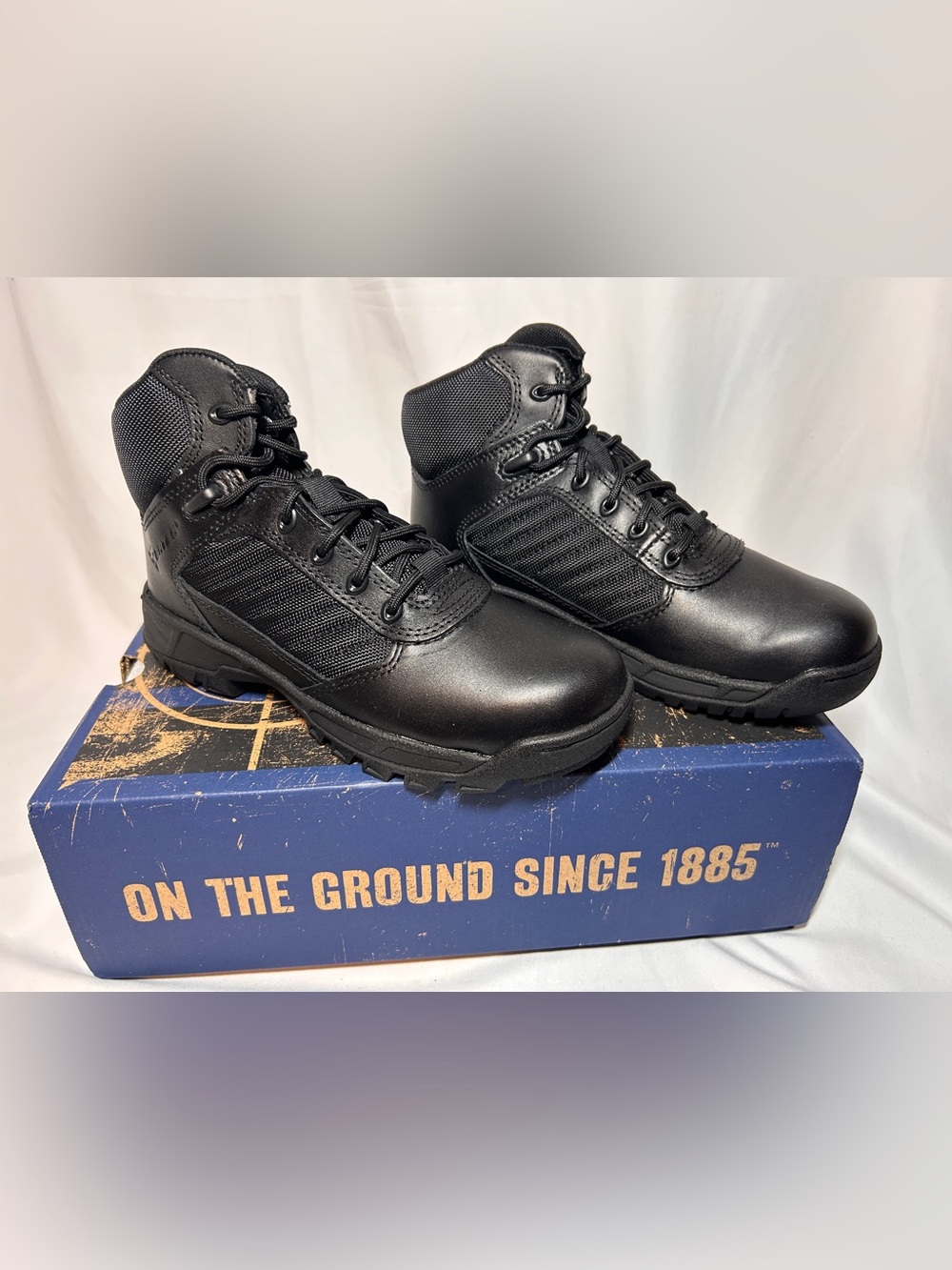 Bates Tactical Sport 2 Women’s Black Tactical Boots Size 6.5 Slip Resistant